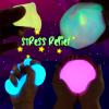 12 Pack Galaxy Slime Kit Glow in The Dark Set, Party Favors for Girls Boys, DIY Putty Stress Relief Toy for Goodie Bags Stuffers Christmas Easter Toys view 3