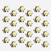24Pcs Bumble Bee Cupcake Toppers Little Figurine Bee Cupcake Picks Oh Babee Cake Decorations for Bee Theme Baby Shower Kids Boys Girls Birthday Party Decoration Supplies view 3