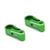 TREAL Aluminum 7075 Servo Horn 25T Steering Servo Arm (2pcs) Compatible with 1/18 TRX4M (Green) view 1