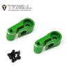 TREAL Aluminum 7075 Servo Horn 25T Steering Servo Arm (2pcs) Compatible with 1/18 TRX4M (Green) view 2