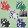 LUOBAO 11.5 Gram Poker Chips Casino Poker Chip for Texas Hold'em, Blackjack Chips,Casino Poker Games Kit,Bulk Poker Chips Set for Card Board Game,Gambling Chips view 3