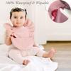 Bibtique Ruffle Smock Bibs For Babies 6-24 Months - Waterproof Food Catcher Bibs With Pocket - Mess Proof Baby Eating Bibs view 4