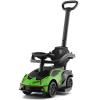 GLACER 3-in-1 Licensed Lamborghini Ride on Push Car, Kids Toy Stroller w/Push Handle, Armrest Guardrail, Under Seat Storage, Horn, Extendable Footrest, Sliding Walker for Boys & Girls (Green) view 1