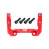 NexxSpeed CNC 7075 Aluminum Steering Servo Mount (RED) - FMS FCX24 view 1