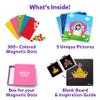 Skillmatics Art Activity - Dot It with Magnets Unicorns & Princesses, No Mess Repeatable Art for Kids, Craft Kits, DIY Creative Activity, Gifts for Boys & Girls Ages 4, 5, 6, 7, Travel Toy view 2