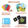 Skillmatics Art Activity - Dot It with Magnets Animals, No Mess Repeatable Art for Kids, Craft Kits, DIY Creative Activity, Gifts for Boys & Girls Ages 4, 5, 6, 7, Travel Toy view 2