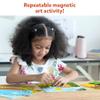 Skillmatics Art Activity - Dot It with Magnets Animals, No Mess Repeatable Art for Kids, Craft Kits, DIY Creative Activity, Gifts for Boys & Girls Ages 4, 5, 6, 7, Travel Toy view 3