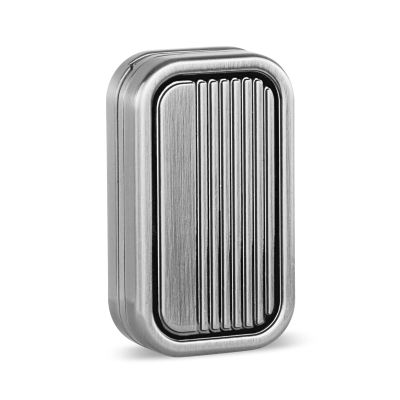 Metal Fidget Toys Adults EDC Fidget Slider Magnetic ADHD Toys Adults for Anxiety and Stress Relieve Autism Cool Office Gadgets for Desk-CP3 Silver