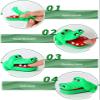 Htppzjr Crocodile Teeth Game for Crocodile Biting Finger Dentist Games,Mini Chomping Alligator Teeth Family Tabletop Party Decor Adult view 2