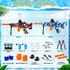 ONEXIZ 2 Set Electric Splatter Blaster Toy, Outdoor Team Games, Christmas, Halloween, Birthday, New Year Gift for Ages 14+Classic Red + Classic Blue view 3