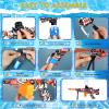 ONEXIZ 2 Set Electric Splatter Blaster Toy, Outdoor Team Games, Christmas, Halloween, Birthday, New Year Gift for Ages 14+Classic Red + Classic Blue view 4