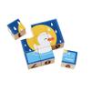 PlanToys Animal Puzzle Cubes Wooden Picture Block Puzzle for Kids Ages 3+ | Montessori Educational Toy That Builds Creativity, Problem-Solving & Cognitive Skills | Eco-Friendly Learning Toy view 1