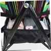 Toddmomy 1pcs Stroller Car Stroller Stroller Storage Organizer Bag Baby Stroller Basket under Baby Trend Stroller Basket Wagon Storage Basket Replacement Storage Bags Stroller Hanging Pouch view 4