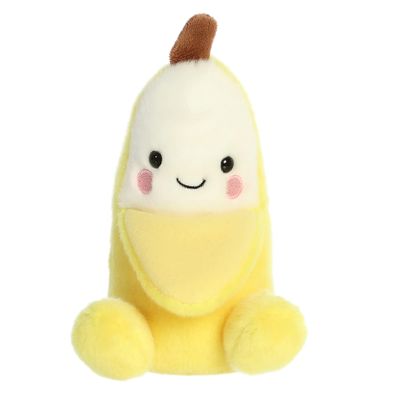 Aurora Adorable Palm Pals Gwen Banana Stuffed Animal - Fun Collectible Plush for Kids and Adult Collectors - Perfect for Decorating Rooms and Birthday Gifts - Yellow 6.5 Inches