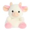 Aurora Adorable Palm Pals Belle Strawberry Cow Stuffed Animal - Fun Collectible Plush for Kids and Adult Collectors - Perfect for Decorating Rooms and Birthday Gifts - Pink 6 Inches view 1