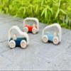 PlanToys Vroom Truck Wooden Push Toy for Toddlers | Eco-Friendly Toddler Push Car for Indoor Play | Montessori Fine Motor Learning Toys for Kids view 3