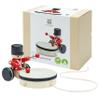 PlanToys Wooden Pull Along Drummer | Musical Toy That Encourages Rhythm, Coordination & Focus | Montessori Eco-Friendly Educational Toy for Active & Imaginative Play view 1