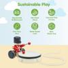PlanToys Wooden Pull Along Drummer | Musical Toy That Encourages Rhythm, Coordination & Focus | Montessori Eco-Friendly Educational Toy for Active & Imaginative Play view 3