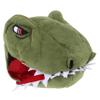 1pc Dinosaur Hat Headgear Roleplay Costume Stuffed Animals Green Outfit Prank Birthday Animal Scarf Cap Animal Hood Hat Photo Prop Festival Hat Party Headgear Green Plush view 1