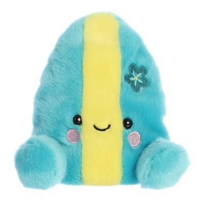 Aurora Adorable Palm Pals Fynn Surfboard Stuffed Animal - Fun Collectible Plush for Kids and Adult Collectors - Perfect for Decorating Rooms and Birthday Gifts - Blue 5 Inches