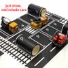 Road Tape for Toy Cars Trains Play 6-Pack Black Car Track Parking Tape view 4