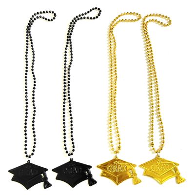 YSPPF Graduation Pendant Bead Necklace Party Favor Gifts Supplies12 Pcs
