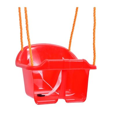 LUCBEI Swings Seats Rope Swing Seat with Rope Mounting Rings Kids Plastic Swing Kids Swing Seat for Outdoor Indoor Play Set Swings