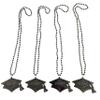 YSPPF Graduation Beads Black Graduation cap shape Season Necklaces Supplies Gift12 Pcs view 3