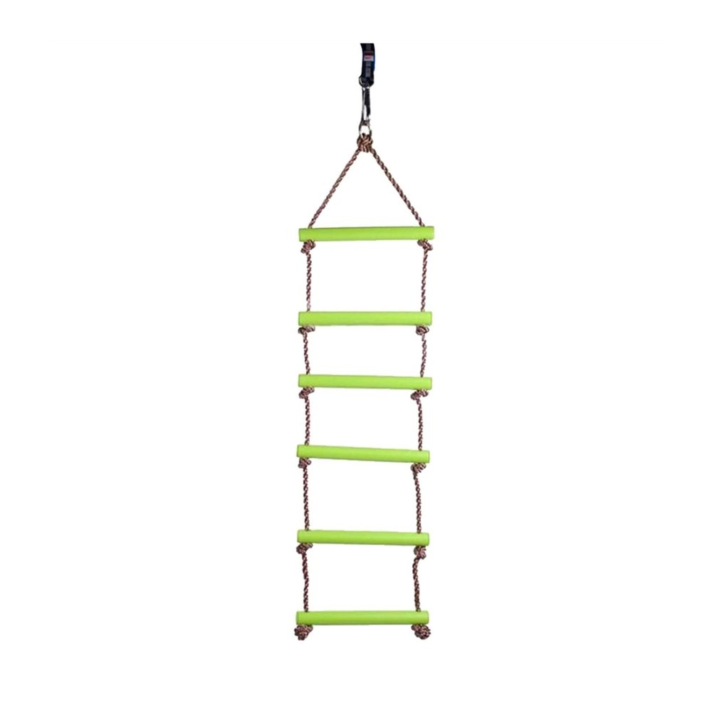 Swings Seats Kids Outdoor Swing Seat Climbing Ladder Disc Rope Swingset Backyard Garden Toy Play Set Swings (Color : Red)