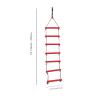 Swings Seats Kids Outdoor Swing Seat Climbing Ladder Disc Rope Swingset Backyard Garden Toy Play Set Swings (Color : Red) view 3