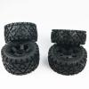 TITRACING Front Rear All Terrain Tire Wheel for 1/5 HPI ROVAN KingMotor KM BAJA 5B SS view 1