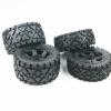 TITRACING Front Rear All Terrain Tire Wheel for 1/5 HPI ROVAN KingMotor KM BAJA 5B SS view 3