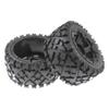 FLMLF Rear All Terrain Tires 2PC for 1/5 HPI RV Km Baja 5B ss RC Car Parts view 1