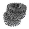 FLMLF Rear All Terrain Tires 2PC for 1/5 HPI RV Km Baja 5B ss RC Car Parts view 2