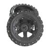 FLMLF Rear All Terrain Tires 2PC for 1/5 HPI RV Km Baja 5B ss RC Car Parts view 3