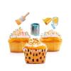 48 Pieces Art Paint Cupcake Toppers for Party Cake Decoration - Painting Theme Birthday and Baby Shower Decorations view 3