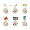 48 Pieces Art Paint Cupcake Toppers for Party Cake Decoration - Painting Theme Birthday and Baby Shower Decorations view 4
