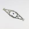 TITRACING Silver Aluminum Alloy Rear Shock Tower Support Fit Rovan Rofun KM HPI Baja 5B SS 5T 5SC buggy truck view 1