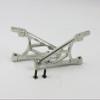 TITRACING Silver Aluminum Alloy Rear Shock Tower Support Fit Rovan Rofun KM HPI Baja 5B SS 5T 5SC buggy truck view 2