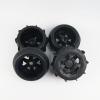 TITRACING Front Rear Sand Paddles Wheels Tires for HPI KM Baja 5B SS 24mm hex view 3