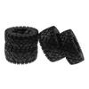 FLMLF Front and Rear All Terrain Tires 4PC for 1/5 HPI RV Km Baja 5B ss RC Car Parts view 3