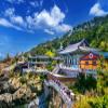 Noah Jigsaw Puzzle Haedong Yonggungsa Temple and Haeundae Sea in Busan, South Korea 1000 Pieces view 2
