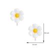 10 Pieces Daisy Mylar Balloons - White Daisy Foil Balloons for Party, Birthday, Baby Shower, Wedding Decorations view 3