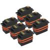 6PCS MG995 55g Servo RC Servos Digital High Speed Torque Servo Motor Metal Gear Servo Waterproof for Futaba JR RC Car Airplane Helicopter Mechanical Arm Control Angle 180 view 1