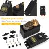 6PCS MG995 55g Servo RC Servos Digital High Speed Torque Servo Motor Metal Gear Servo Waterproof for Futaba JR RC Car Airplane Helicopter Mechanical Arm Control Angle 180 view 2