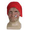 Ckuakiwu Halloween Latex Mask With Head Scarf, Cosplay Horrible Head Full Face Latex Helmet, Creepy Costume Prop - Funny Mask Cosplay Props Creepy Monster Masks view 4