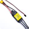 ApisQueen 60A ESC 2-6S LiPo Brushless Electric Speed Controller with BEC XT60 & 4.0mm Plug for RC Drone Airplane Model view 1
