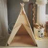 RongFa Teepee Tent for Kids-Portable Children Play Tent Indoor Outdoor (Khaki) view 2