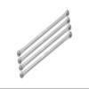 Aluminum 7075-T6 Upper Link Bar Set for Losi 1:8 LMT 4WD Solid Axle Monster Truck LOS04022 / LMT Grave Digger/Son-uva Digger LOS04021 Upgrades - Silver view 1