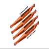 Aluminum 7075-T6 Lower Link Bar Set for Losi 1:8 LMT 4WD Solid Axle Monster Truck LOS04022 / LMT Grave Digger/Son-uva Digger LOS04021 Upgrades - Orange view 1